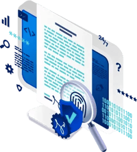 illustration d'un contrat sécurisé pour les tribunaux illustration d'un contrat sécurisé pour les tribunaux