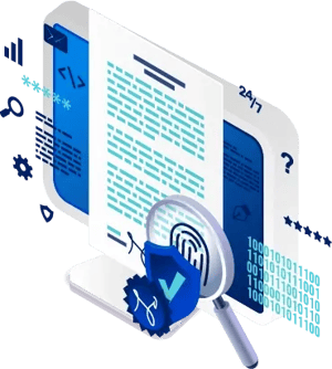 illustration d'un contrat sécurisé pour les tribunaux illustration d'un contrat sécurisé pour les tribunaux