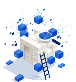 Bloc de données représentant la traçabilité de la blockchain Bloc de données représentant la traçabilité de la blockchain