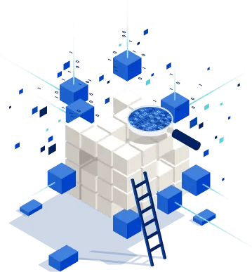 Bloc de données représentant la traçabilité de la blockchain Bloc de données représentant la traçabilité de la blockchain