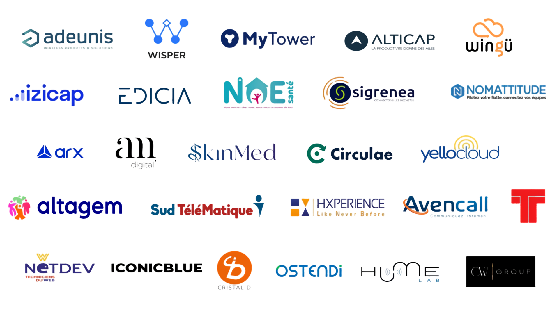 Logos des entreprises auditées 1